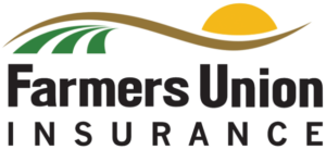 A logo of Farmers Union Insurance